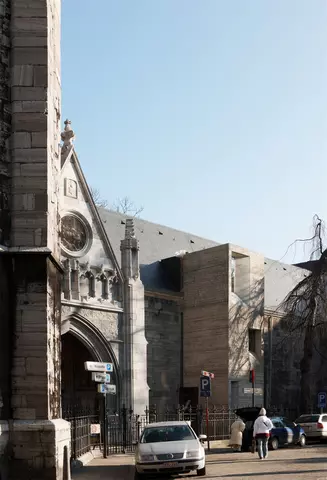 Trésor de la cathédrale / tourelle d'escalier-contrefort.