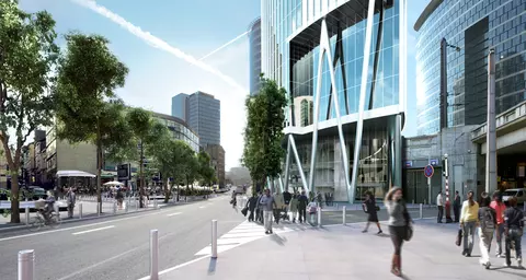 Projet de la Silver Tower en plein centre de Bruxelles