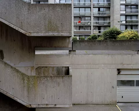 Mont-Saint-Lambert by G Pepermans, Charles Van Neuter, R Matthu (work for a publication about brutalism)