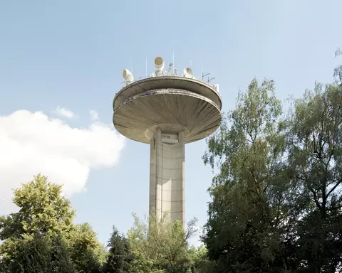 Reyers Tower by Roger Bastin (work for a publication about brutalism)