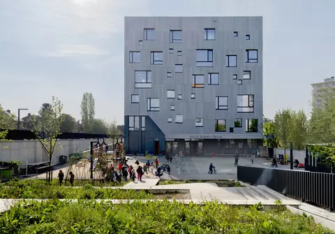 Potager, Forum Extérieur et cour des maternelles