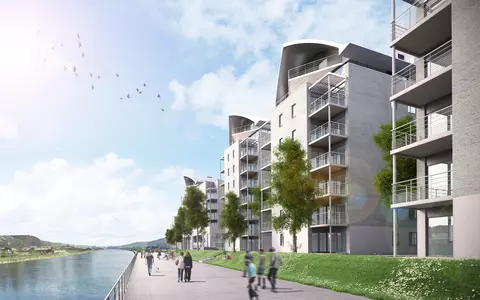 Projet situé en bord de Meuse à Andenne