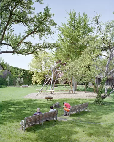 Jardin des Quatre Tourettes, Liège, 2015 / dupaysage,Pigeon, Ochej