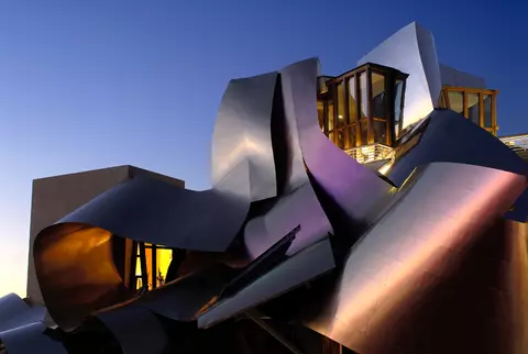 Marquès De Riscal Espagne - architecte Frank O Ghéry