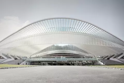 Station Liege GuilleminsArchitect: Santiago Calatrava©Alexandre Van Battel