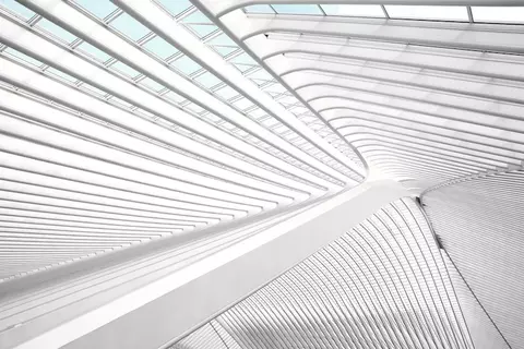 Station Liege GuilleminsArchitect: Santiago Calatrava©Alexandre Van Battel